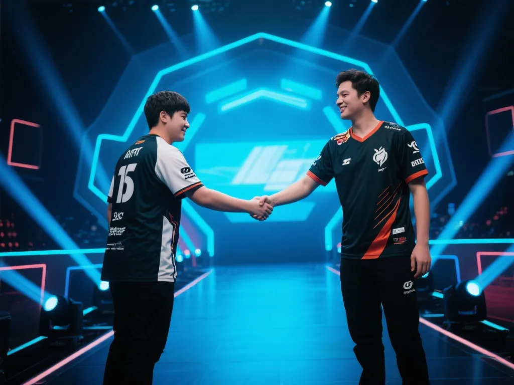 GAM Esports与Foria在MSI舞台上的握手